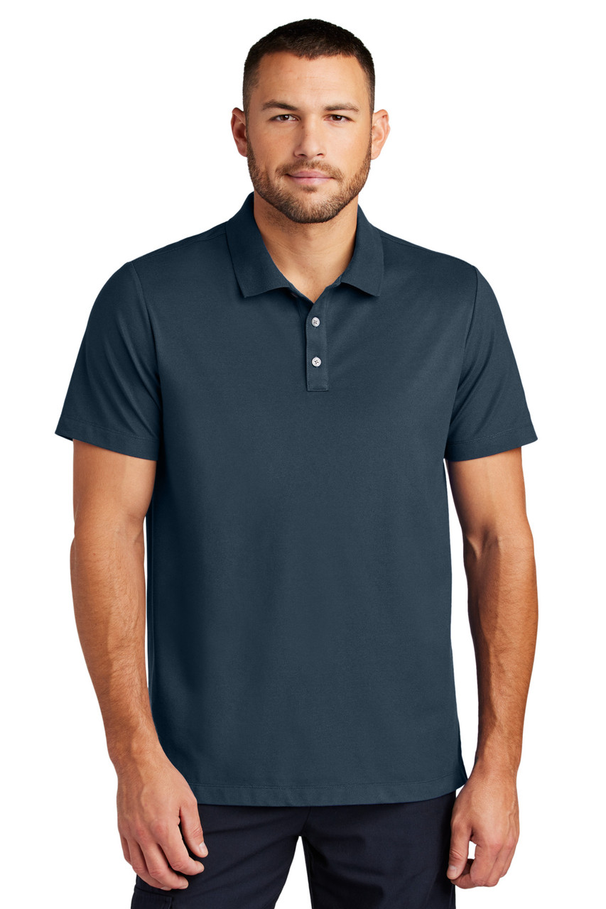 Mercer+Mettle™ Stretch Pique Polo MM1004 Night Navy