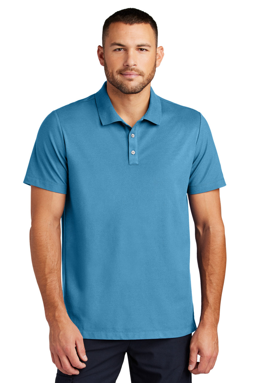 Mercer+Mettle™ Stretch Pique Polo MM1004 Parisian Blue