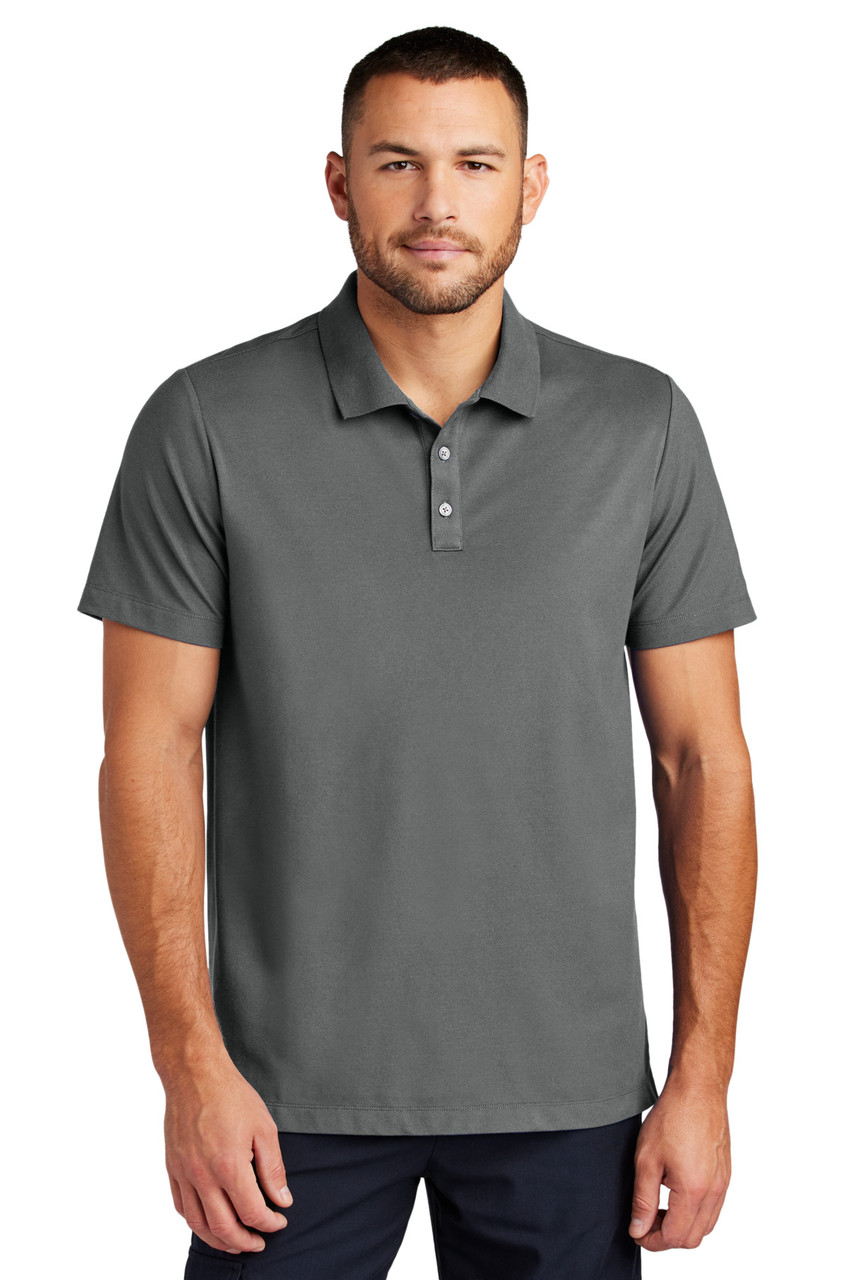 Mercer+Mettle™ Stretch Pique Polo MM1004 Storm Grey