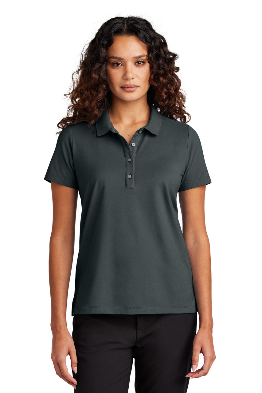 Mercer+Mettle® Women's Stretch Pique Polo MM1005 Storm Grey