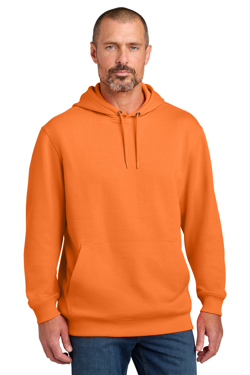 CornerStone® Tough Fleece Pullover Hoodie CSF630 Bright Orange