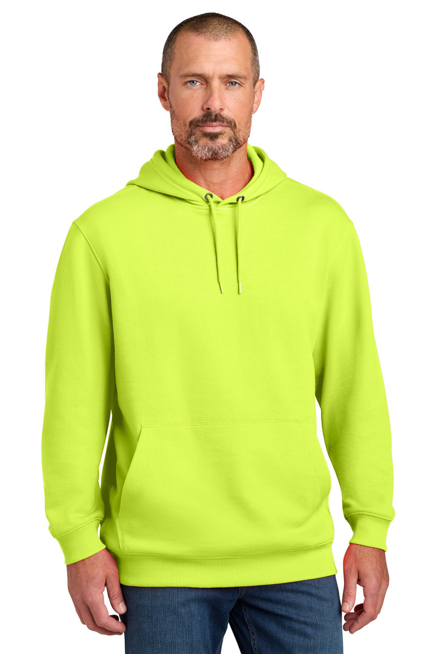 CornerStone® Tough Fleece Pullover Hoodie CSF630 Bright Yellow