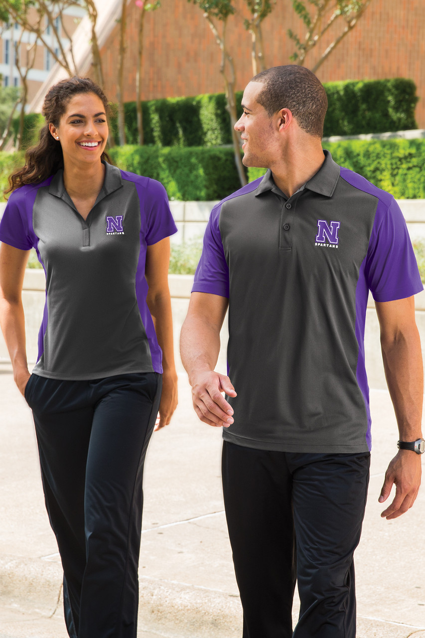 Sport-Tek® Ladies Colorblock Micropique Sport-Wick® Polo. LST652 Lifestyle