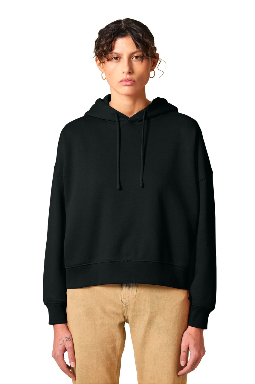 Stanley/Stella Women's Stella Nora Hooded Sweatshirt SXW035 Black