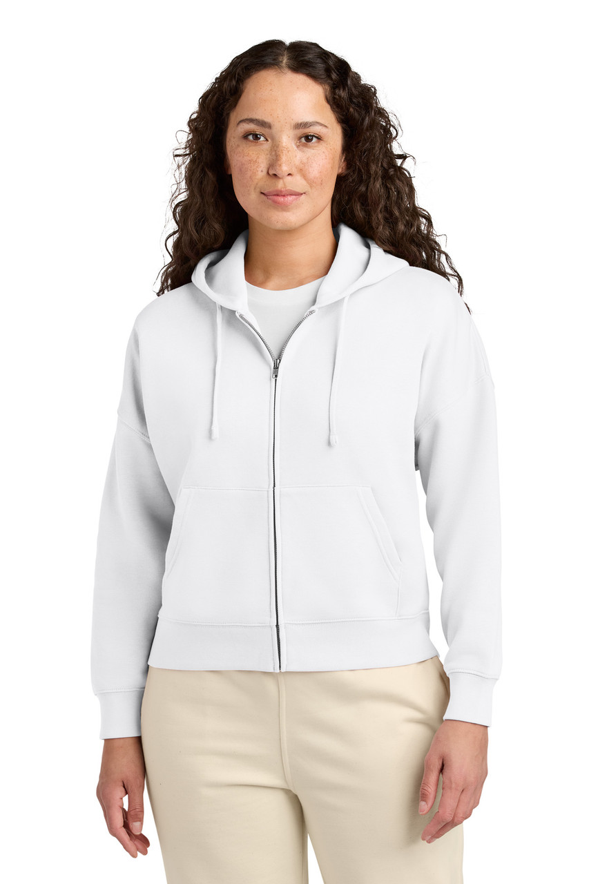 Stanley/Stella Women's Stella Ida Full-Zip Hooded Sweatshirt SXW037 White