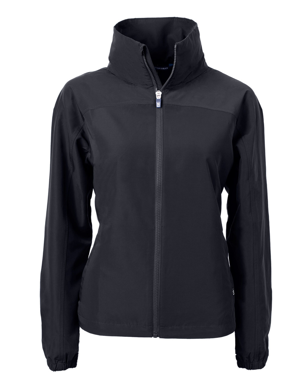 Cutter & Buck Charter Eco Recycled Womens Full-Zip Jacket LCO00061 Black 2