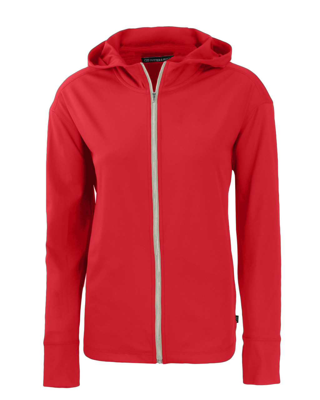 Cutter & Buck Daybreak Eco Recycled Womens Full Zip Hoodie LCK00168 Red