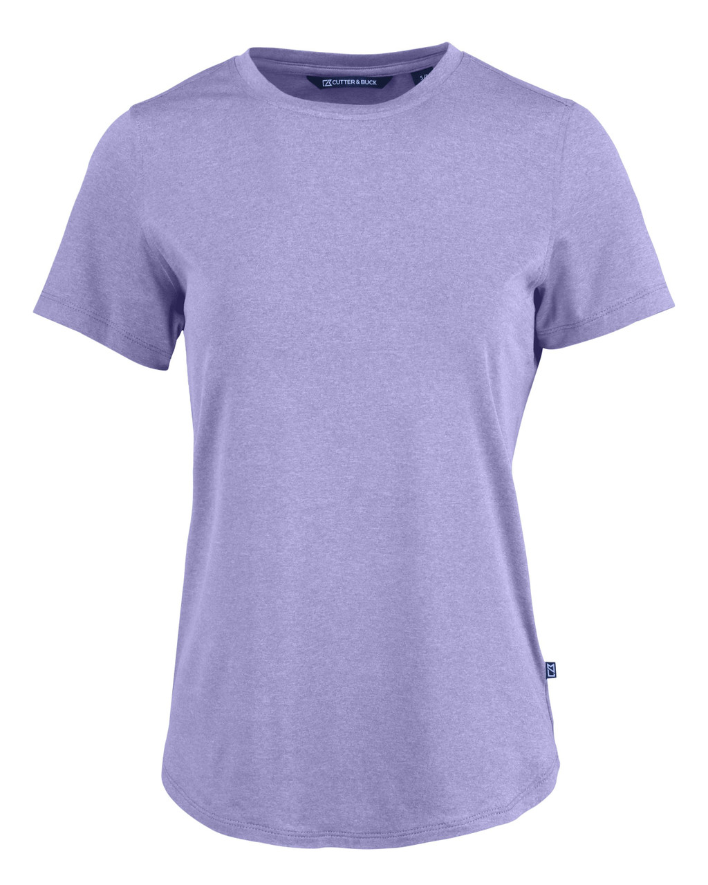 Cutter & Buck Coastline Epic Comfort Recycled Womens Short Sleeve Tee LCK00198 Hyacinth