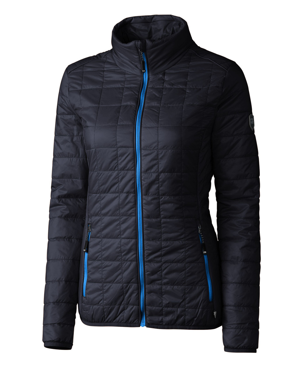 Cutter & Buck Rainier PrimaLoft®  Womens Eco Insulated Full Zip Puffer Jacket LCO00007 Dark Navy 2