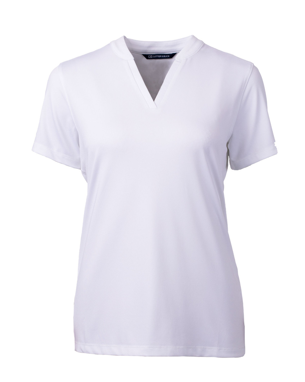 Cutter & Buck Forge Eco Heathered Stretch Womens Blade Top LCK00153 White