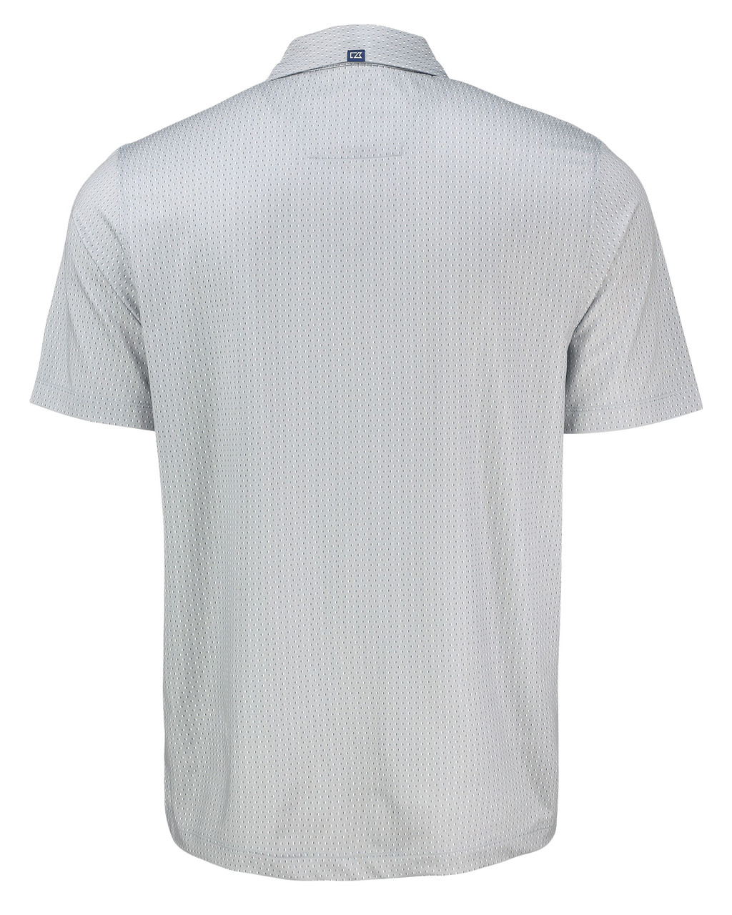 Cutter & Buck Pike Eco Shadow Check Print Recycled Mens Polo MCK01342 Polished