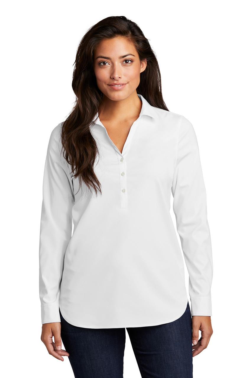 Port Authority ® Ladies City Stretch Tunic LW680 White