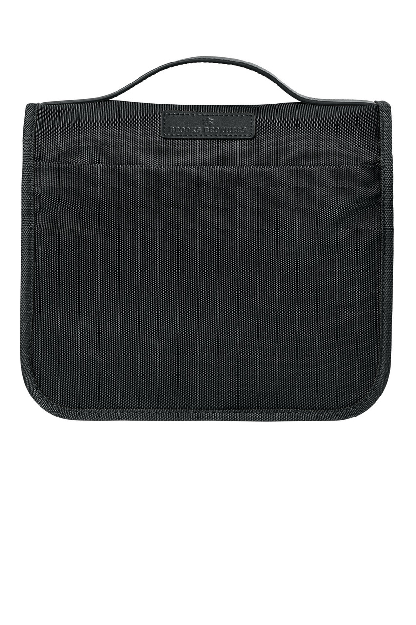 Brooks Brothers® Oxford Small Travel Bag BB18872 Deep Black