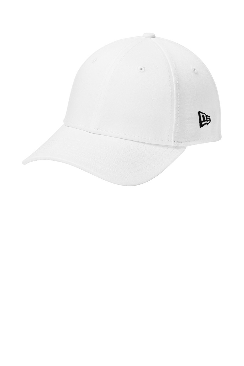 New Era® - Structured Stretch Cotton Cap.  NE1000 Flag White