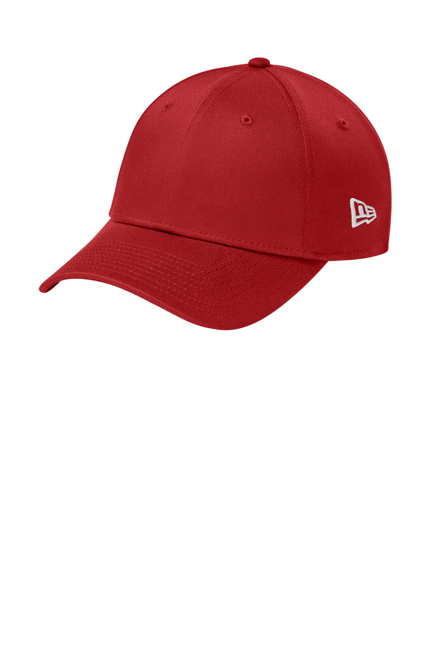 New Era® - Structured Stretch Cotton Cap.  NE1000 Flag Scarlet Red