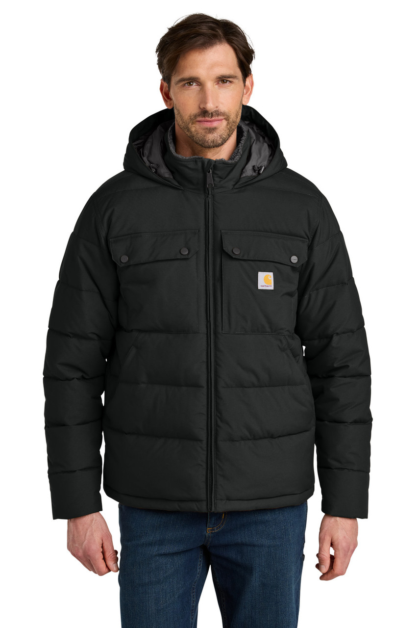 Carhartt® Montana Insulated Hooded Jacket CT107082 Black