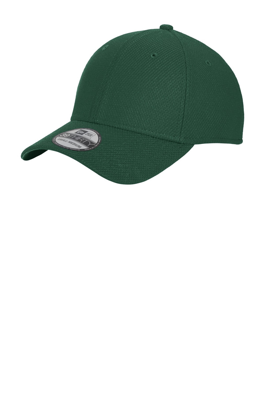 New Era ® Diamond Era Stretch Cap. NE1121 Dark Green S/M