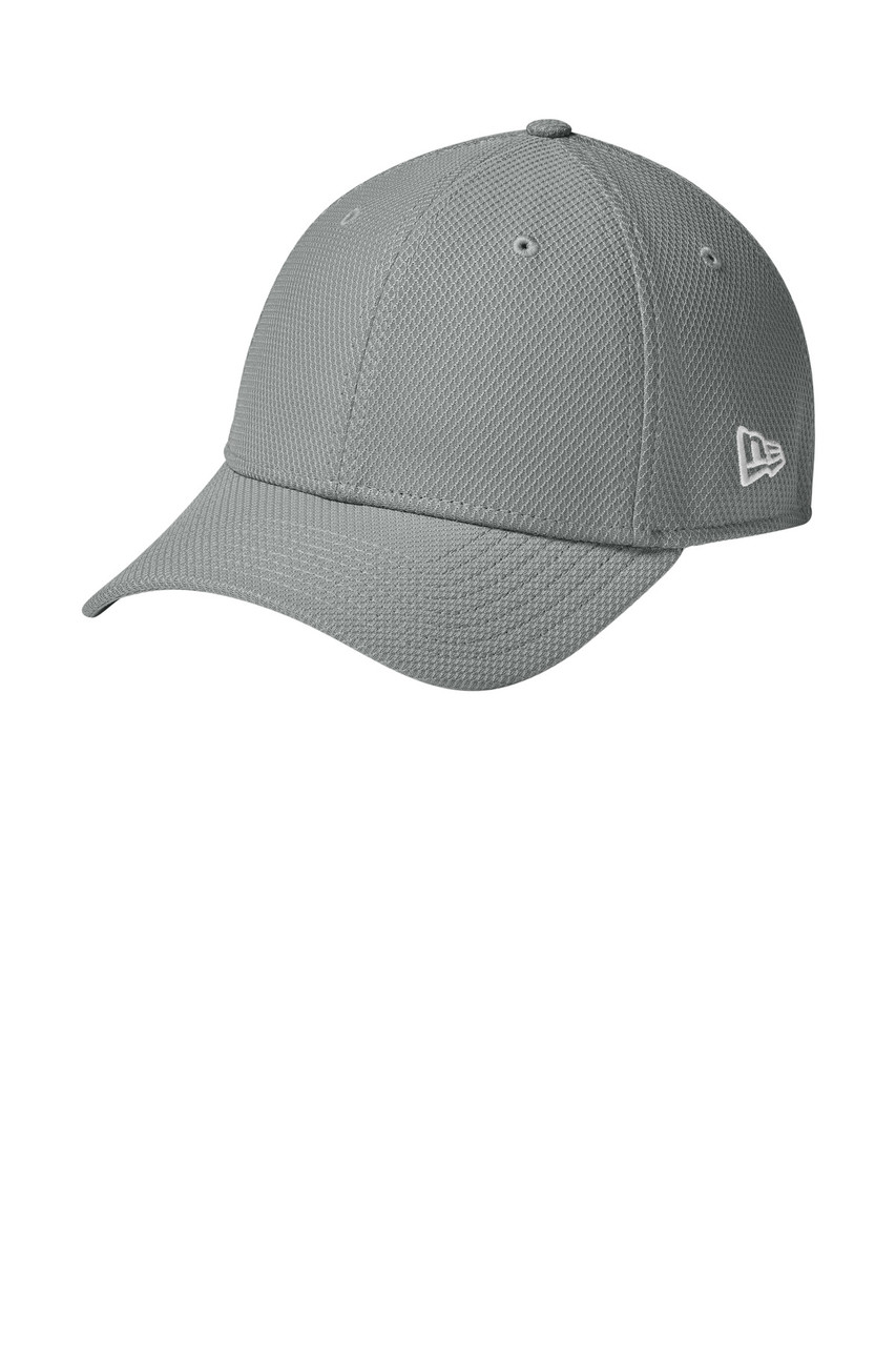 New Era ® Diamond Era Stretch Cap. NE1121 Flag Grey