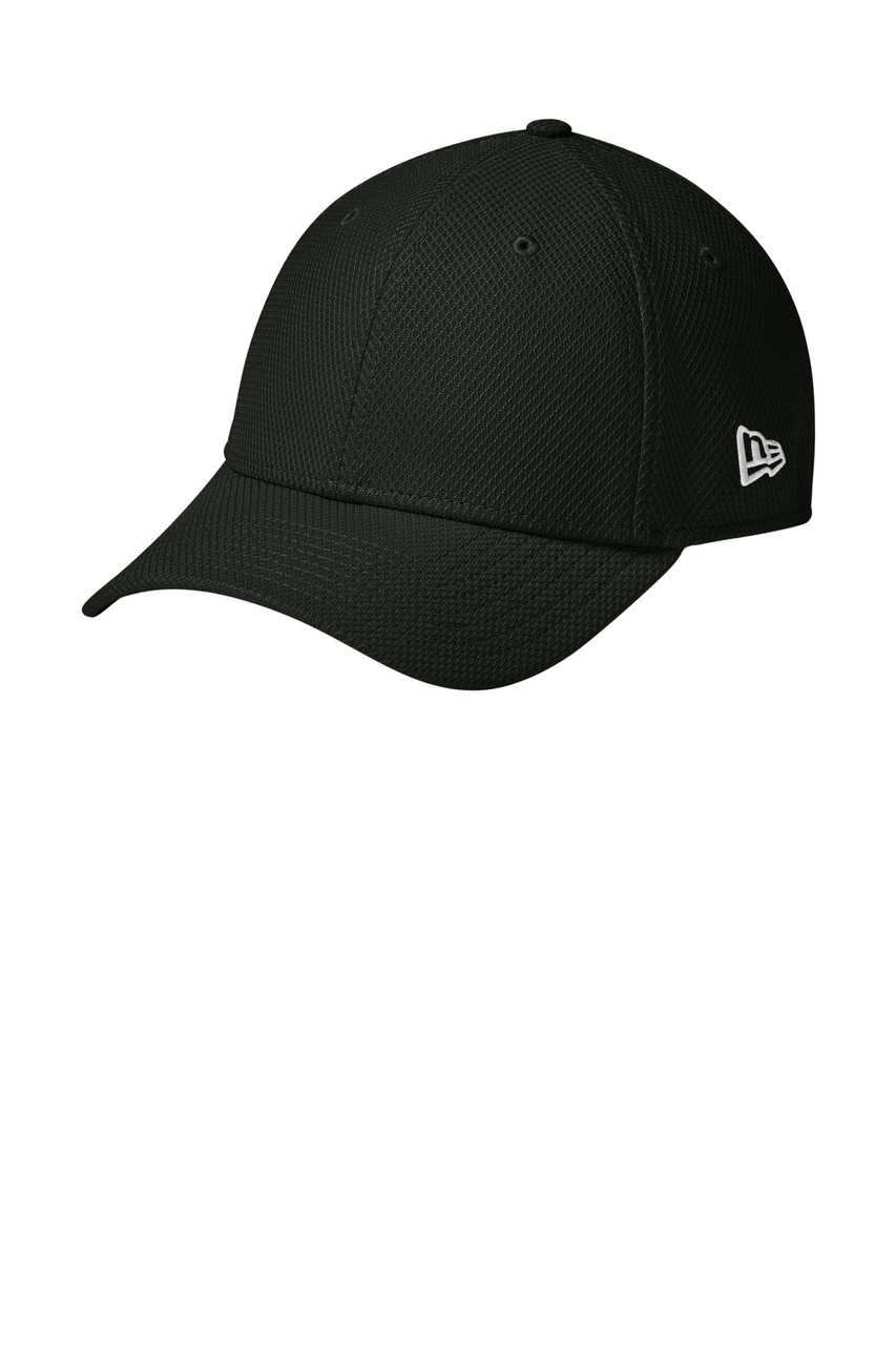 New Era ® Diamond Era Stretch Cap. NE1121 Flag Black