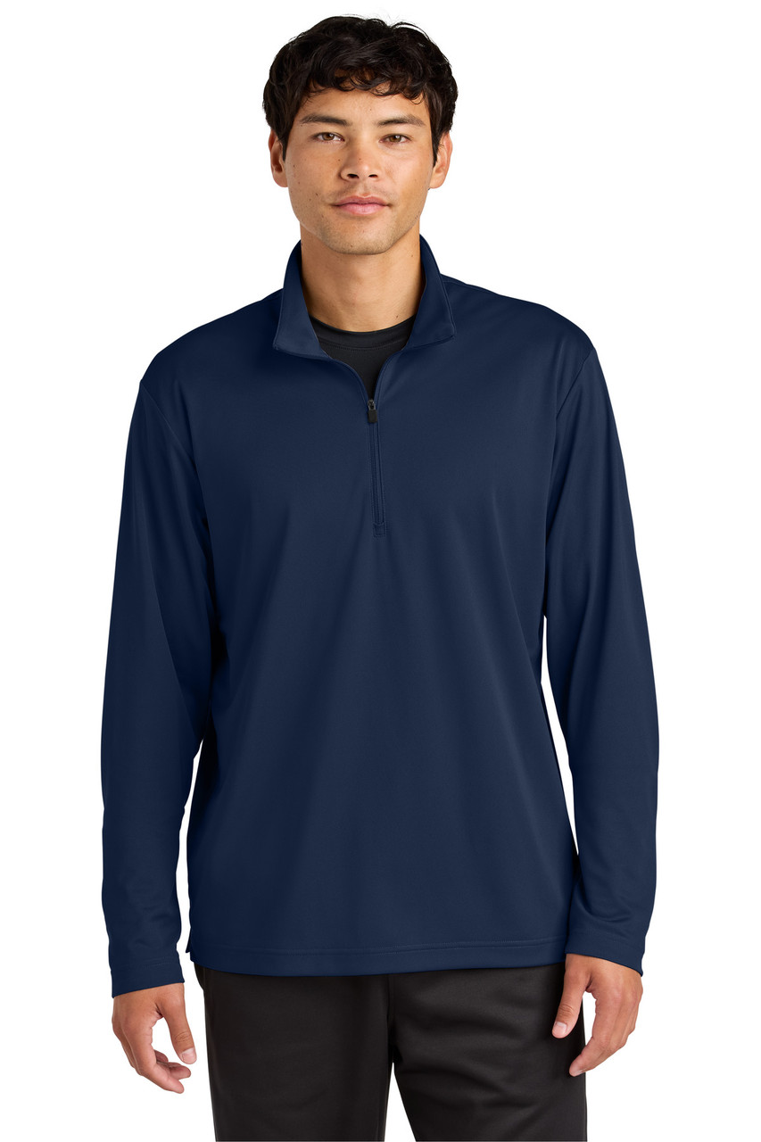 Sport-Tek® Micropique Sport-Wick® 1/4-Zip ST672 True Navy