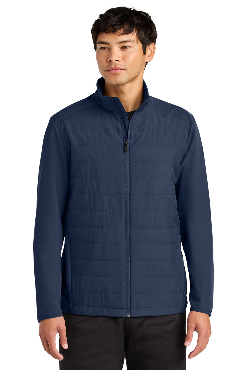 Sport-Tek® Teknical Hybrid Jacket ST940 True Navy