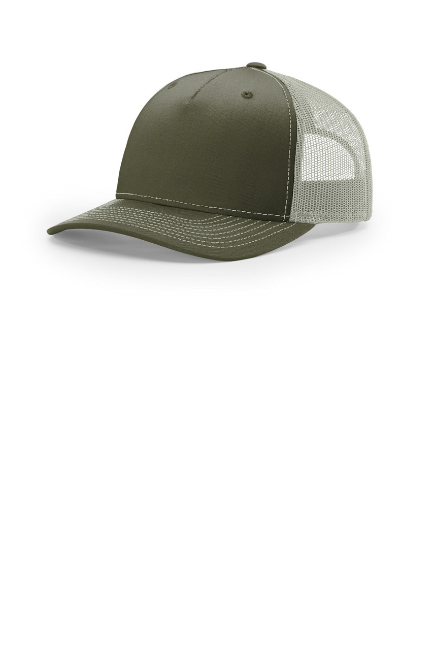 Richardson Five-Panel Trucker 112FP Beetle/ Quarry