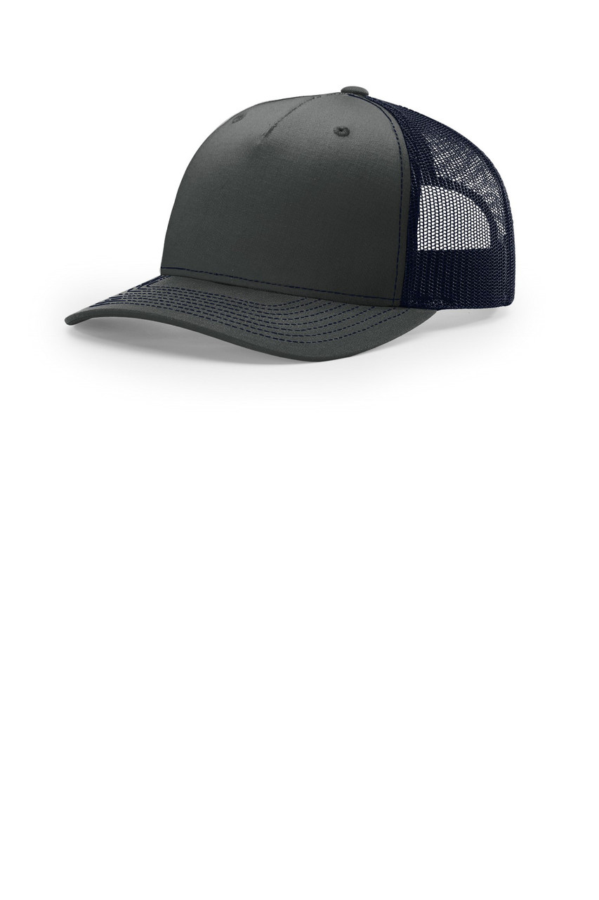 Richardson Five-Panel Trucker 112FP Ombre Blue/ Navy