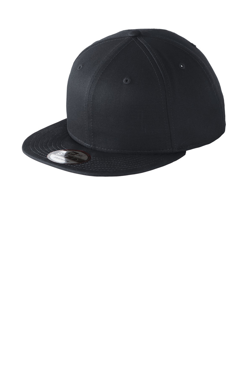 New Era® - Flat Bill Snapback Cap. NE400 Dark Navy