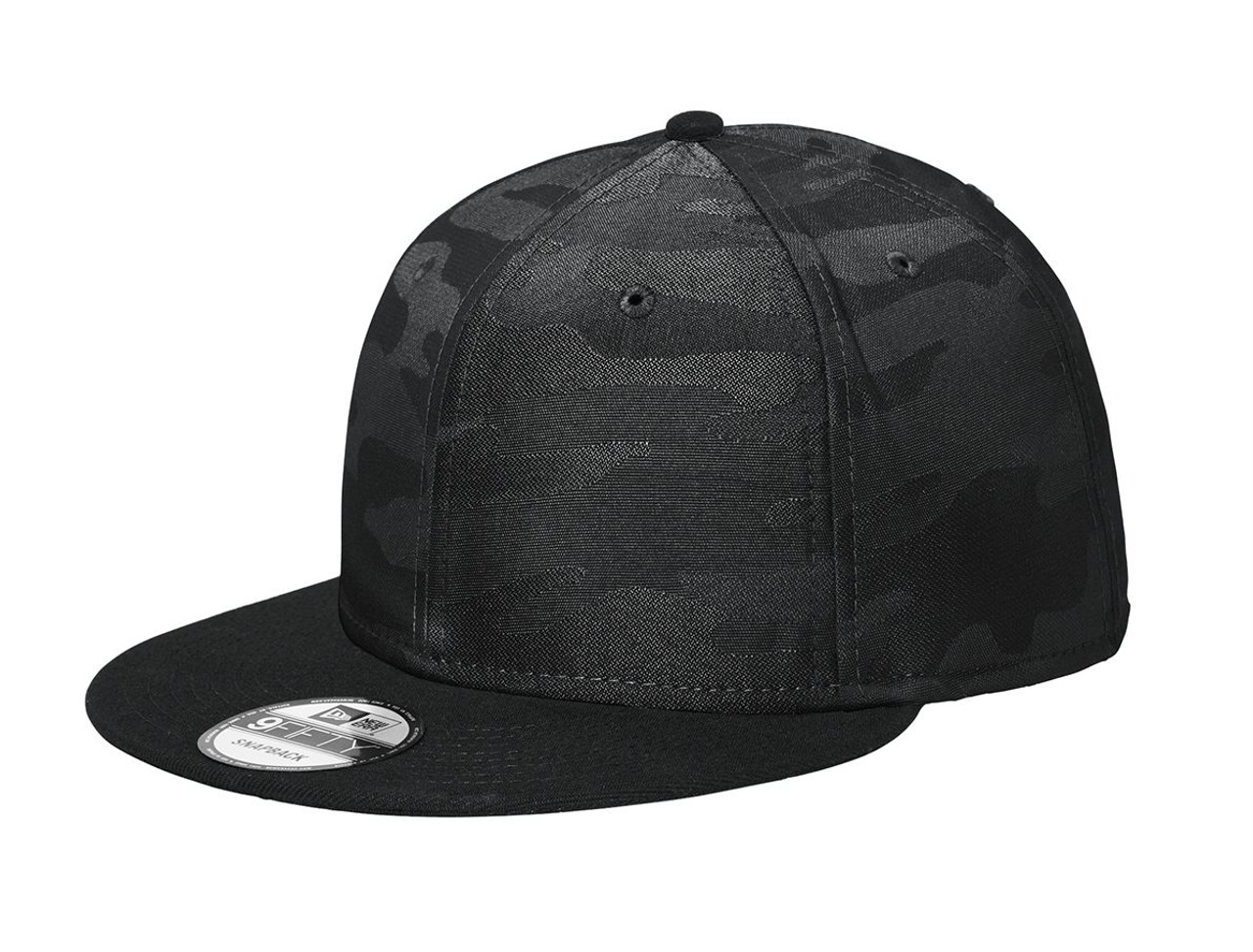 New Era ® Camo Flat Bill Snapback Cap NE407