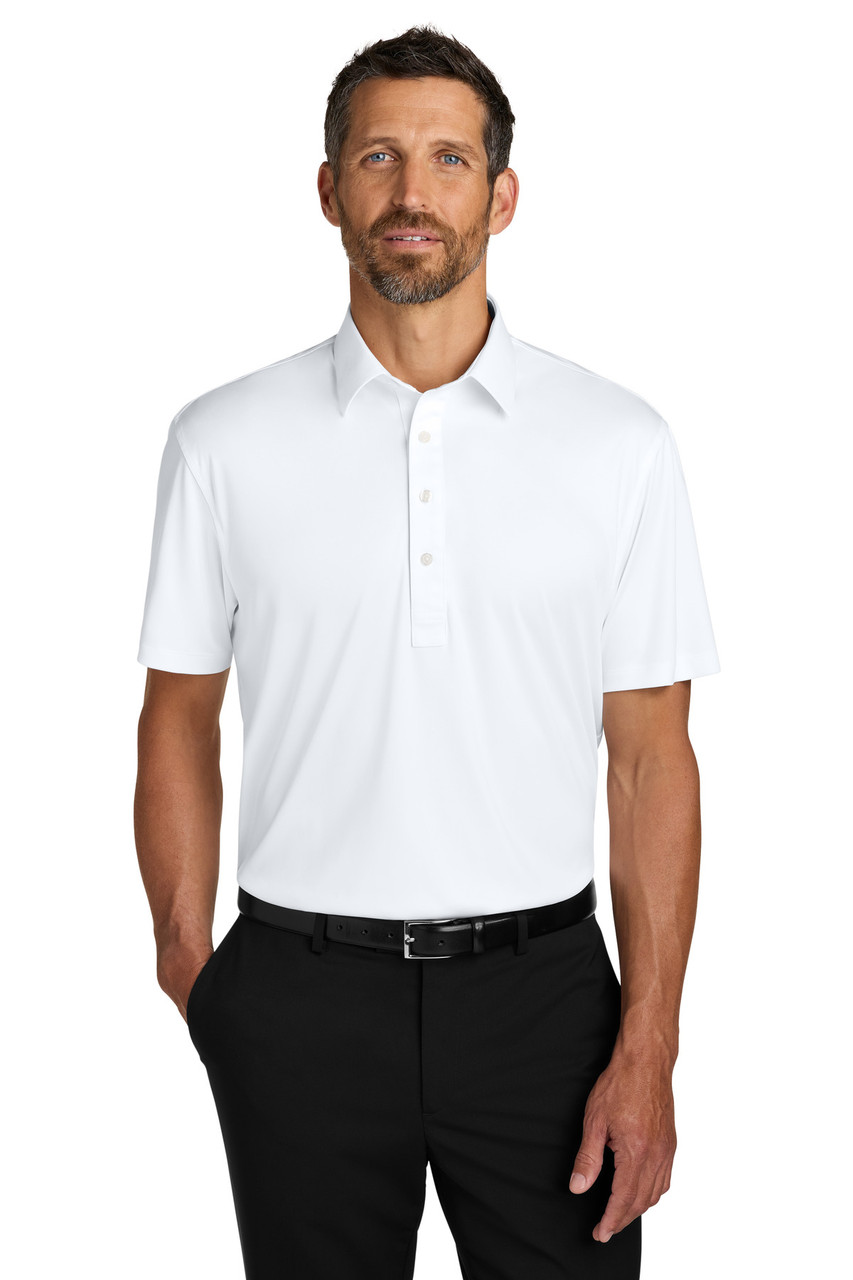 Port Authority® Shirt Collar Polo K700 White
