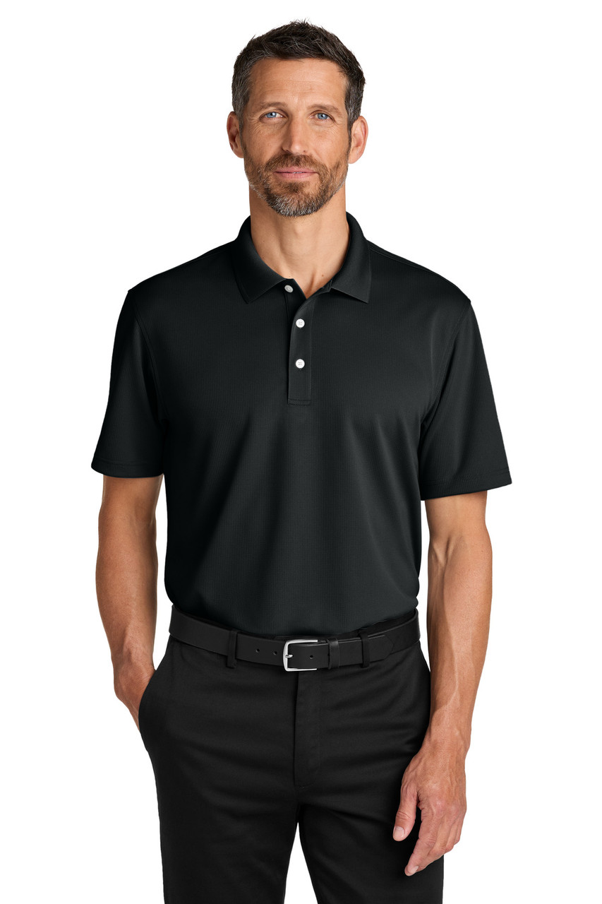 Port Authority® Dry Zone® Stain-Release Grid Polo K845 Deep Black