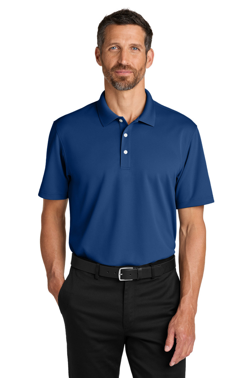 Port Authority® Dry Zone® Stain-Release Grid Polo K845 Royal