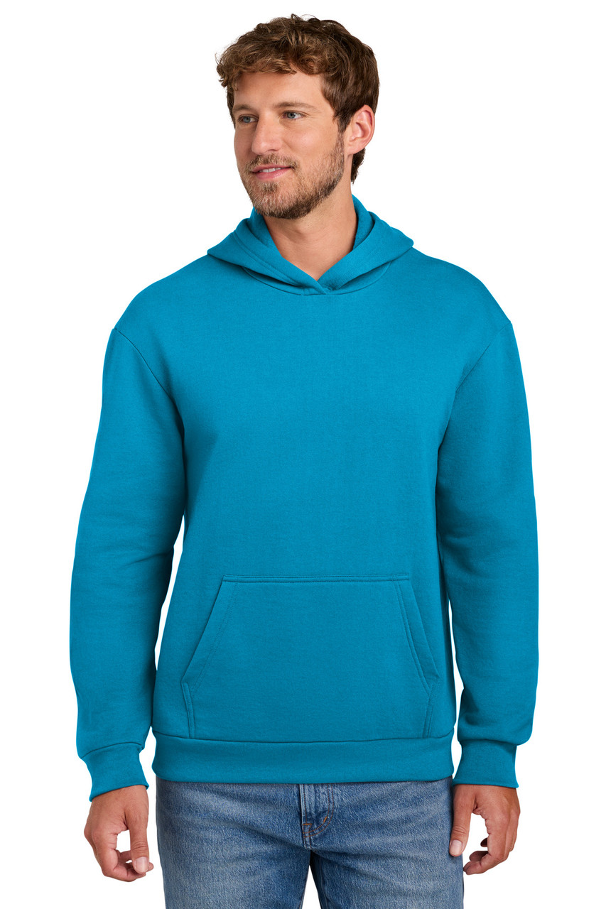 Port & Co™ Easy Fleece Pullover Hooded Sweatshirt PC68H Sapphire