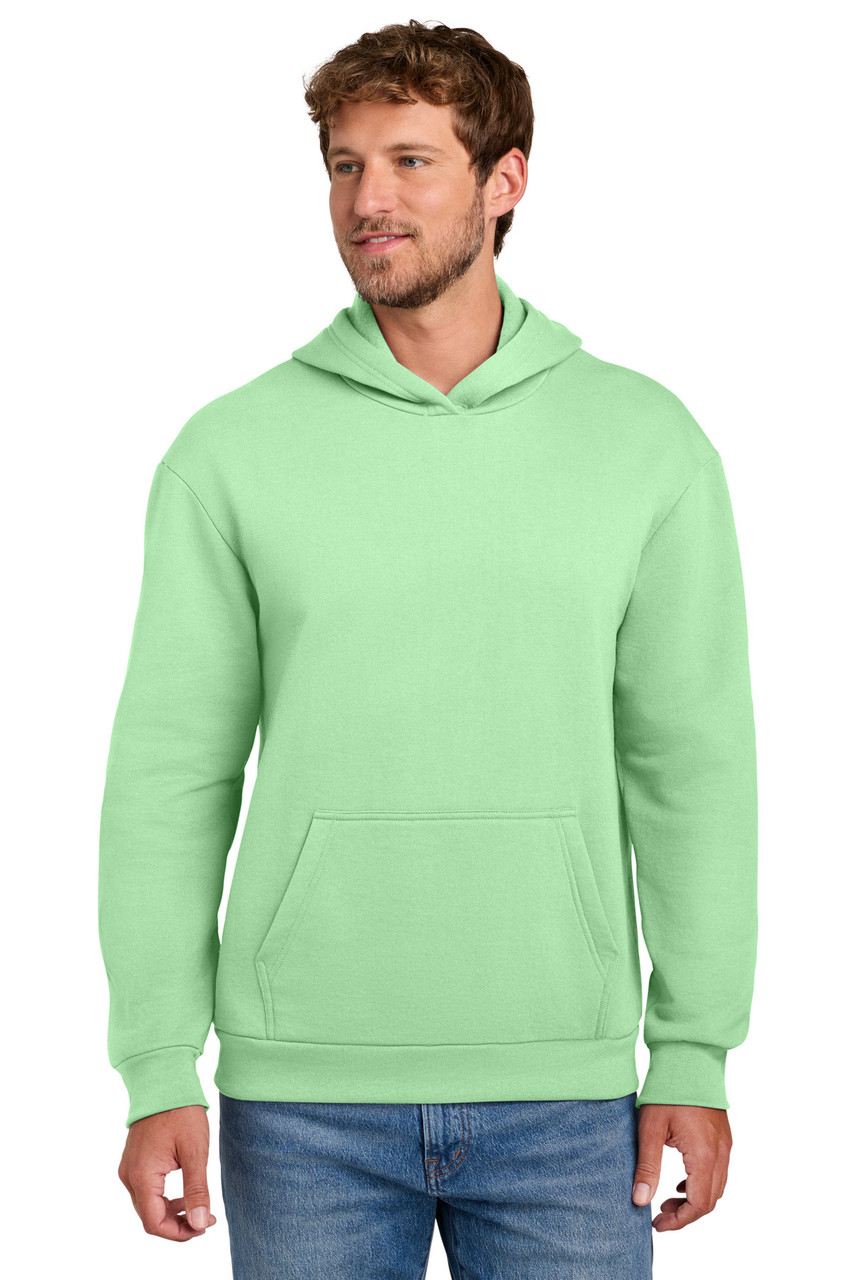 Port & Co™ Easy Fleece Pullover Hooded Sweatshirt PC68H Spearmint