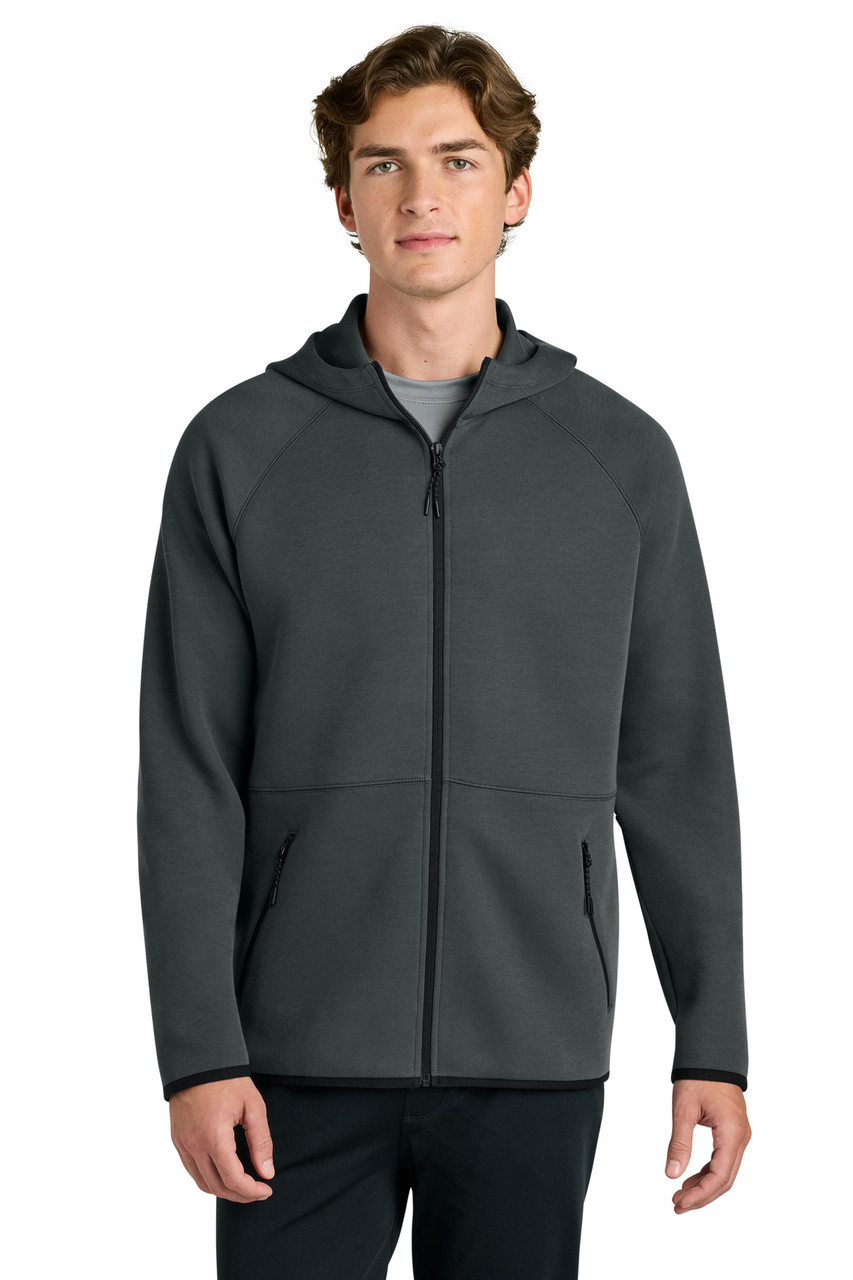 Sport-Tek®Phenom Full-Zip Hoodie ST840 Iron Grey