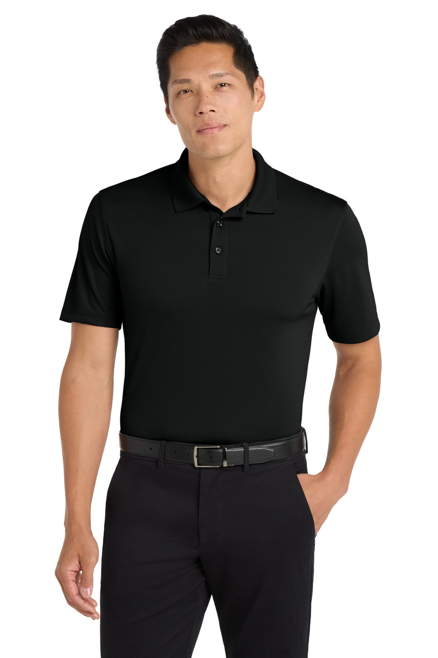 Port Authority® Tall Dry Zone® UV Micro-Mesh Polo TLK110 Deep Black