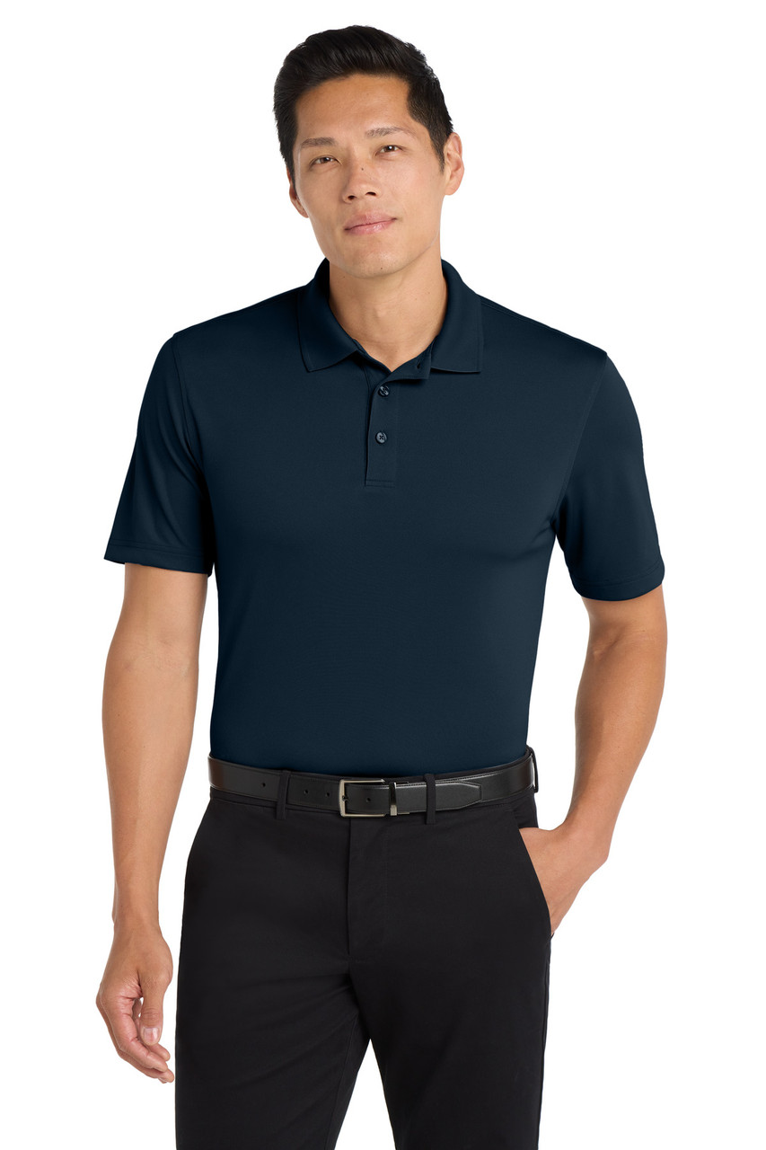 Port Authority® Tall Dry Zone® UV Micro-Mesh Polo TLK110 River Blue Navy