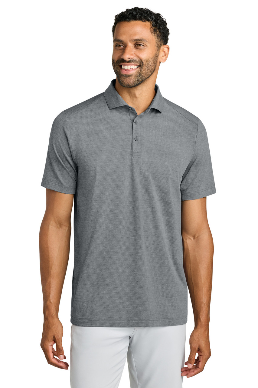 TravisMathew Onward Polo TMA42773 Quiet Shade Grey Heather