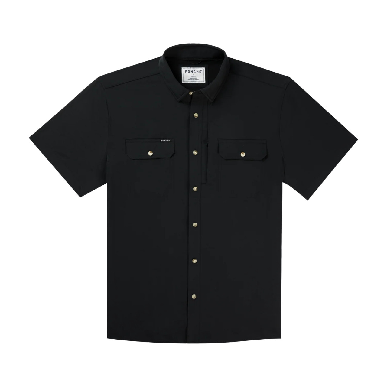 Poncho Original Black THE BURNT END