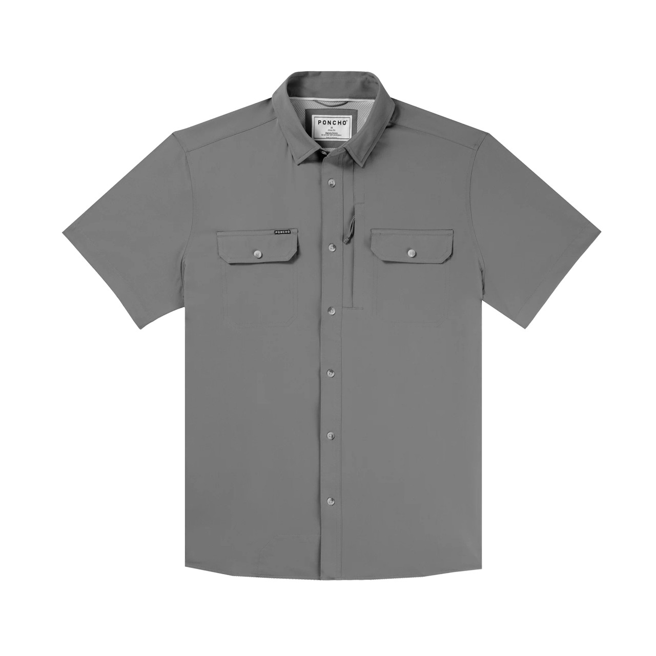 Poncho Original Smoke Grey THE ONE EYED GOAT