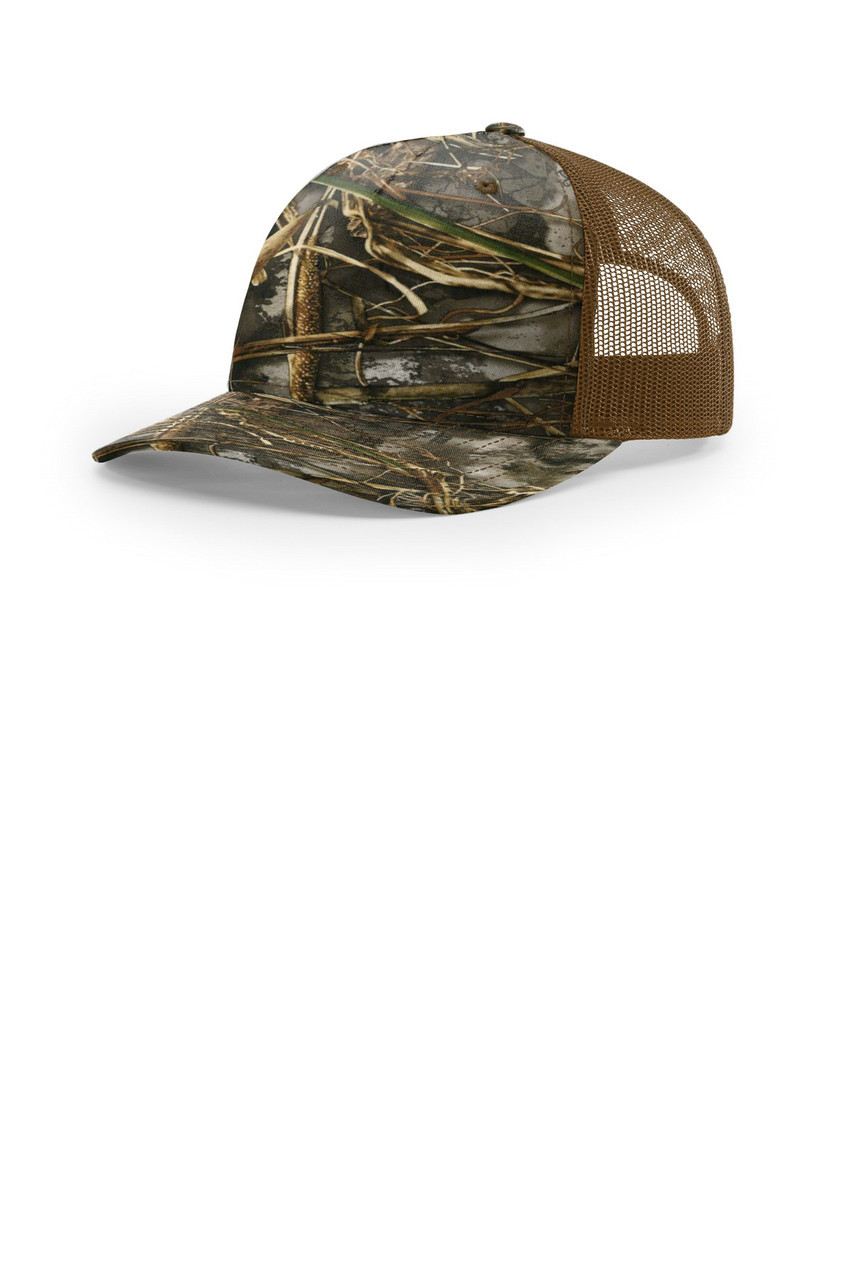 Richardson Printed Five-Panel Trucker 112PFP Realtree Max-7/ Buck