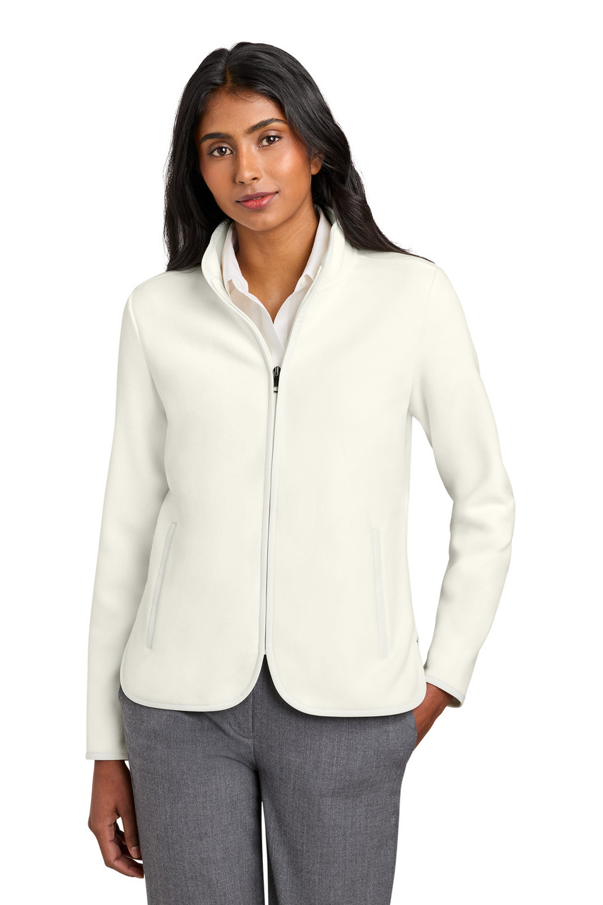 Brooks Brothers® Women's Fleece Jacket BB18611 Off White