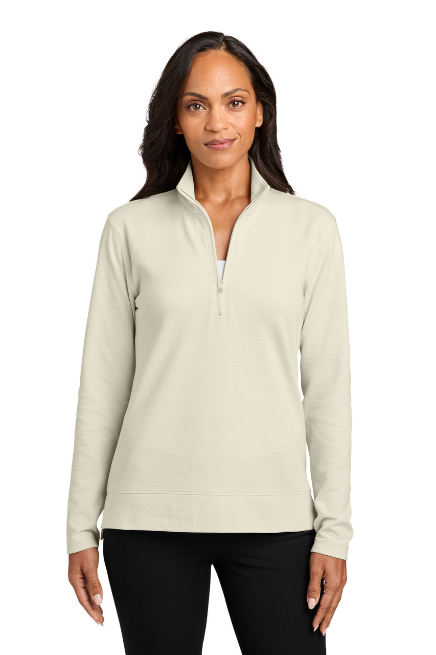 Port Authority® Women's Breakwater 1/4-Zip LK821 Parchment