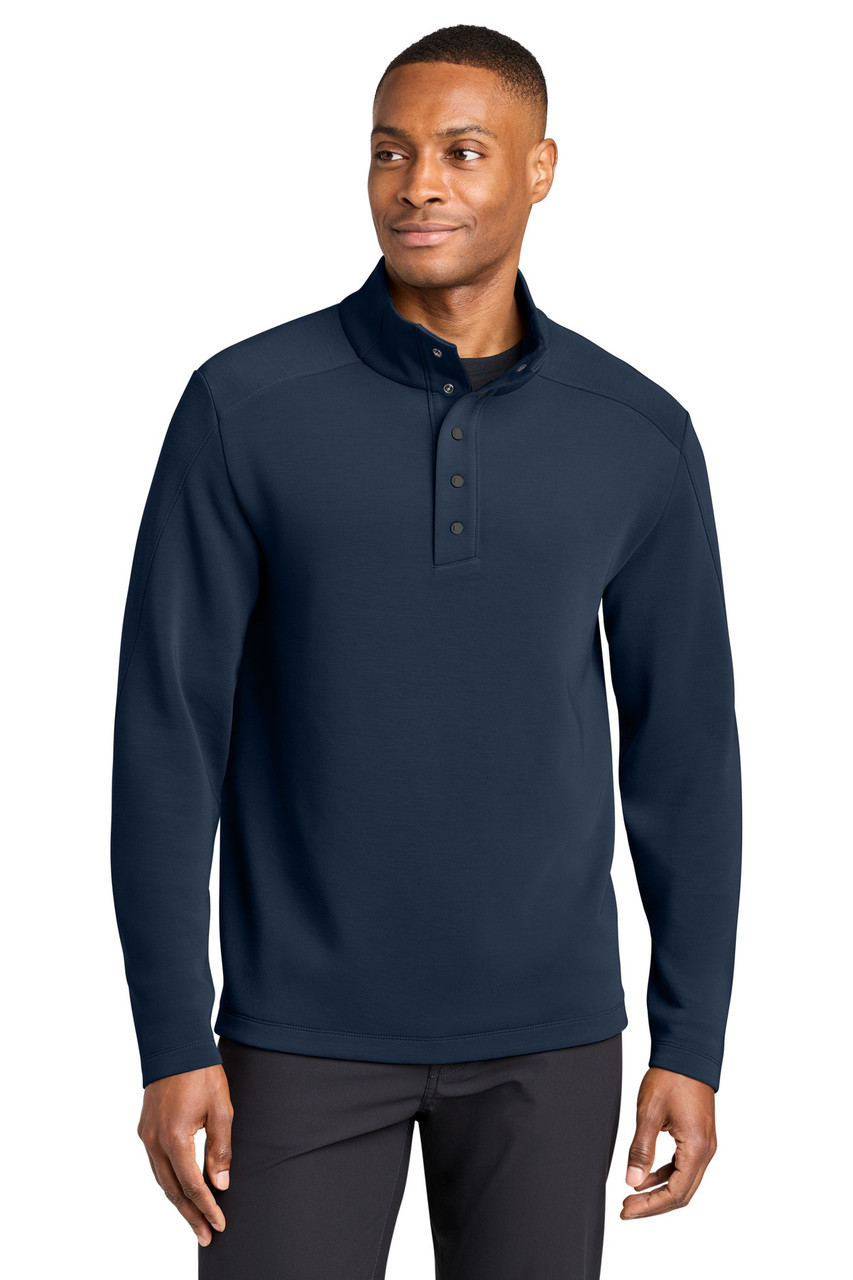 MiiR® Kumo 1/4-Snap Pullover MRA220 Indigo Navy