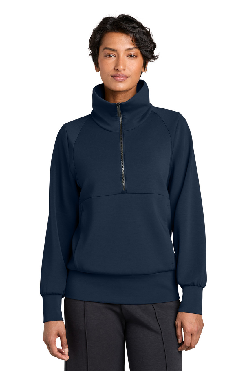 MiiR® Women's Kumo 1/4-Zip Pullover MRAW221 Indigo Navy