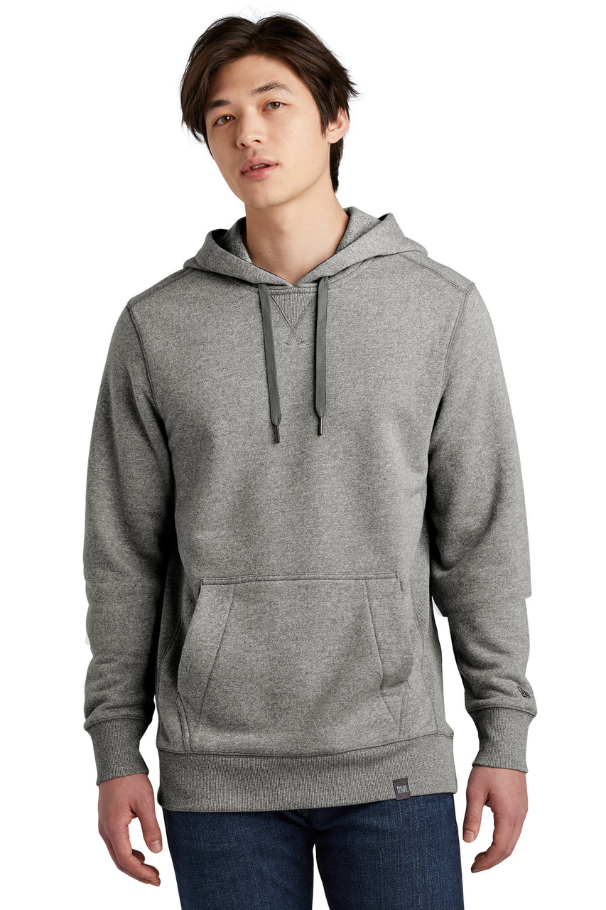 New Era ® French Terry Pullover Hoodie. NEA500 Light Graphite Twist XS