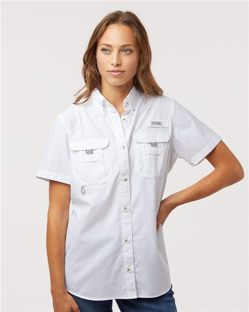 Women's PFG Bahama™ Short Sleeve Shirt Black