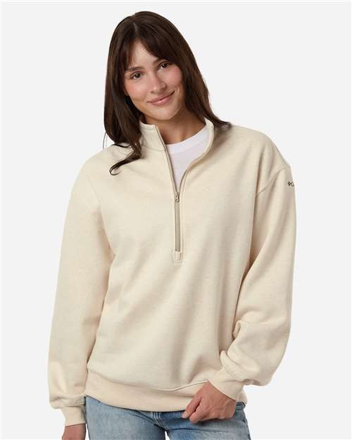 Women's Aldermore Half-Zip Pullover Oatmeal Heather