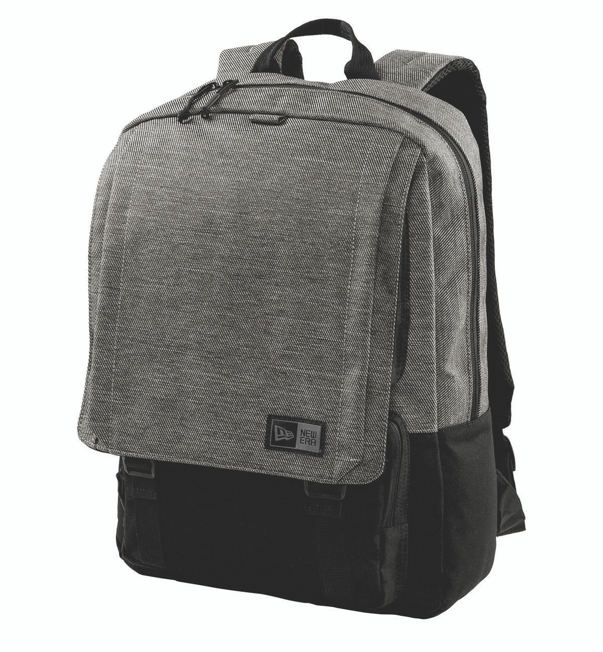 New Era ® Legacy Backpack. NEB202 Black Twill Heather/ Black