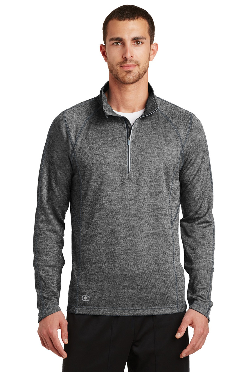 OGIO® ENDURANCE Pursuit 1/4-Zip. OE500 Diesel Grey